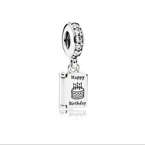 ⭐️Pandora Happy Birthday Card Dangle Charm⭐️